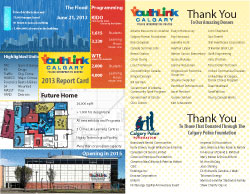 YouthLink Annual Report 2013 Thumb