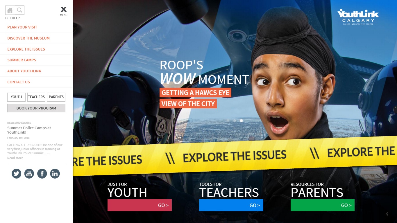 YouthLink Calgary Website