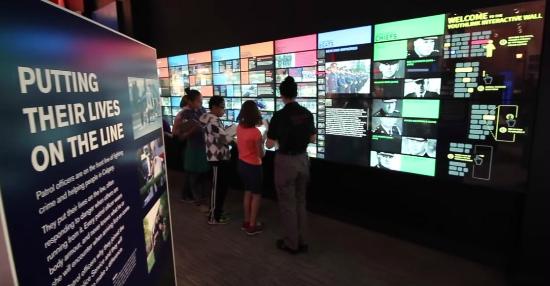 YouthLink Calgary Media Wall